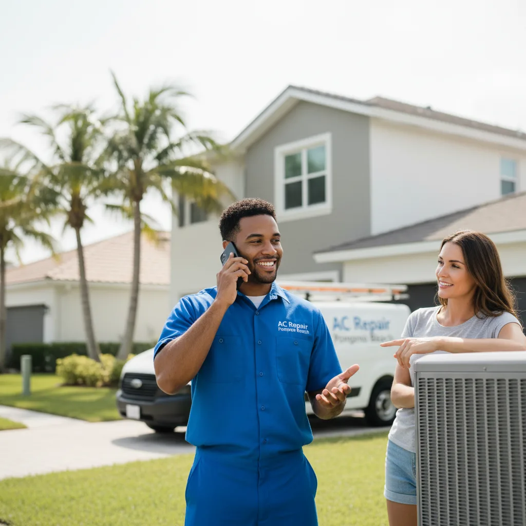 AC Repair Pompano Beach customer support in Fort Loudon